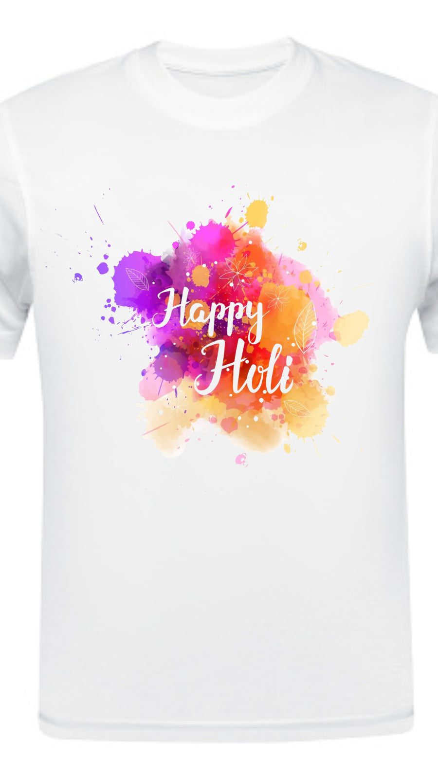 Holi Hain: Splash into Festivities with Our Vibrant T-shirt