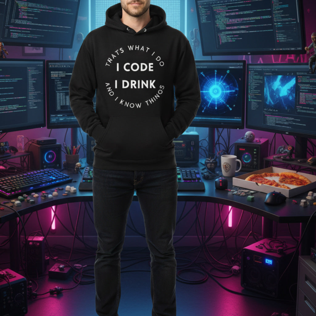 I Code And I Know Things - Hoodie for AI Developers