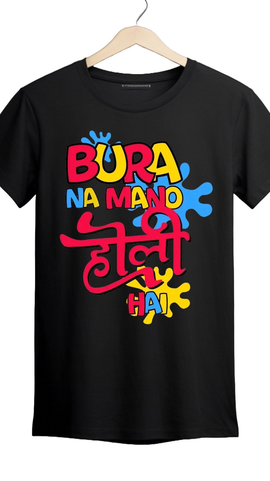Bura Na Mano Holi Hain: Splash into Festivities with Our Vibrant T-shirt