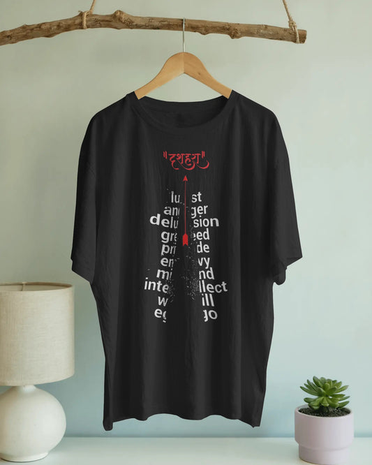 Dussehra Vijayadashami T-Shirt - Conquer Evils, Celebrate Victory | NRI Bengali & Indian Tee
