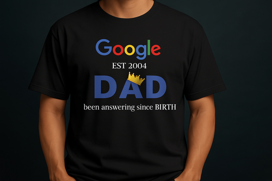 Google-Inspired Father’s Day Shirt