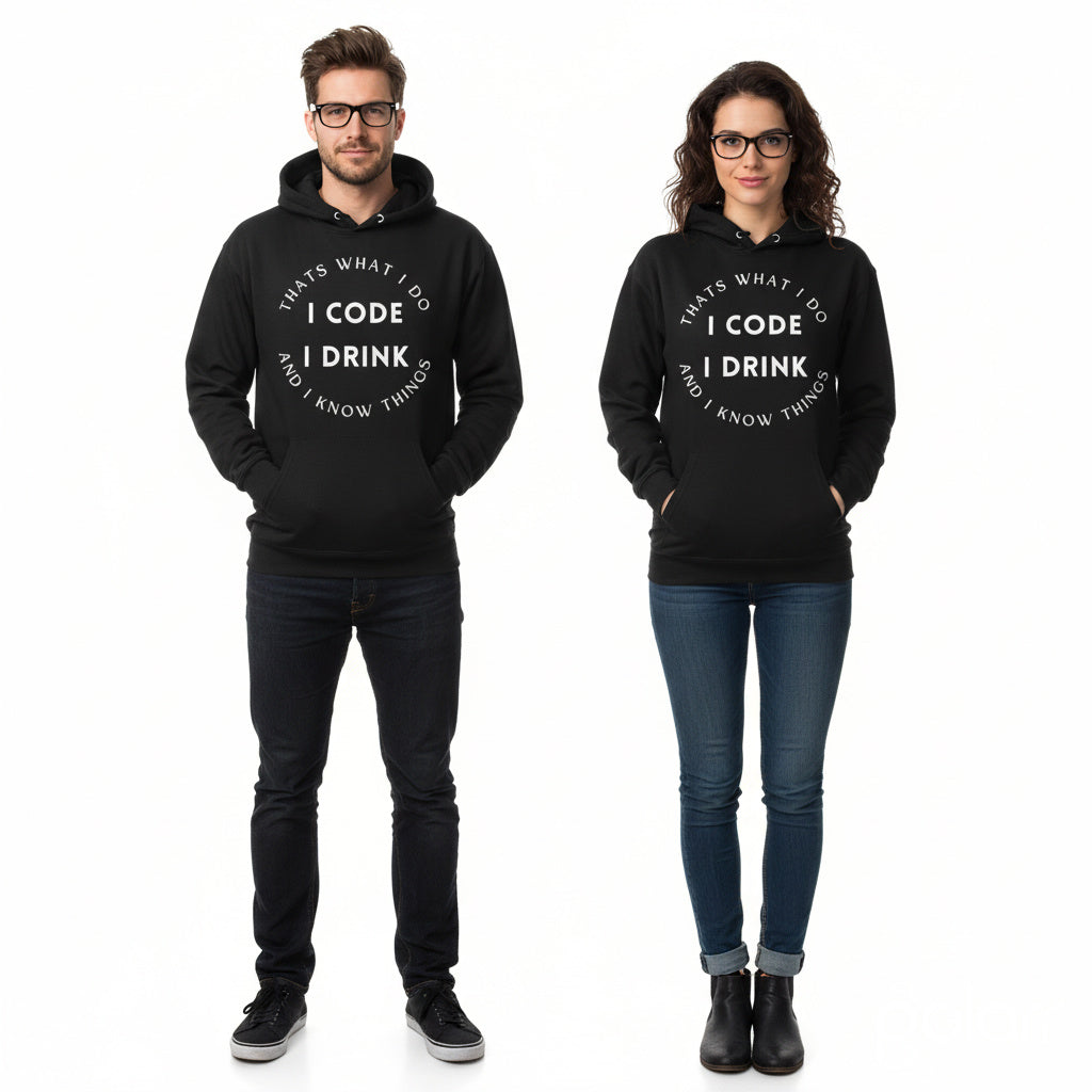 I Code And I Know Things - Hoodie for AI Developers