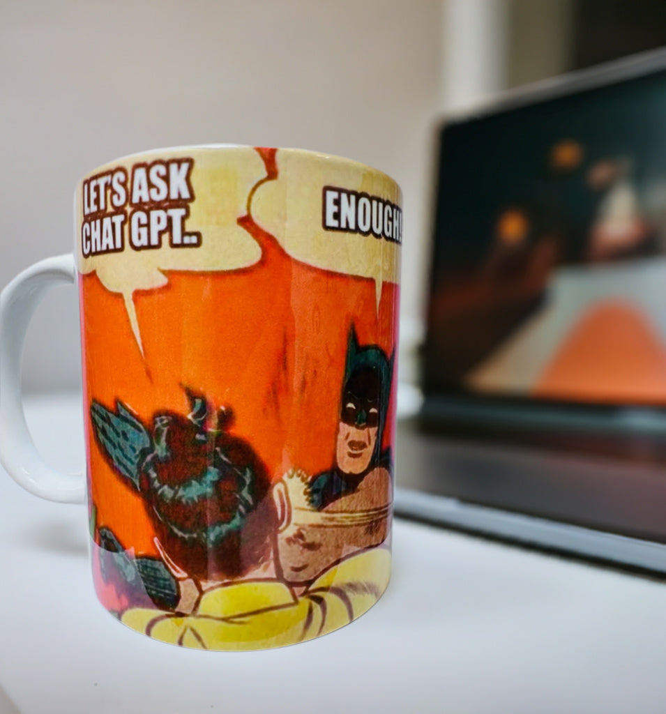 ChatGPT Cafe: Lets Ask ChatGPT Mug Collection