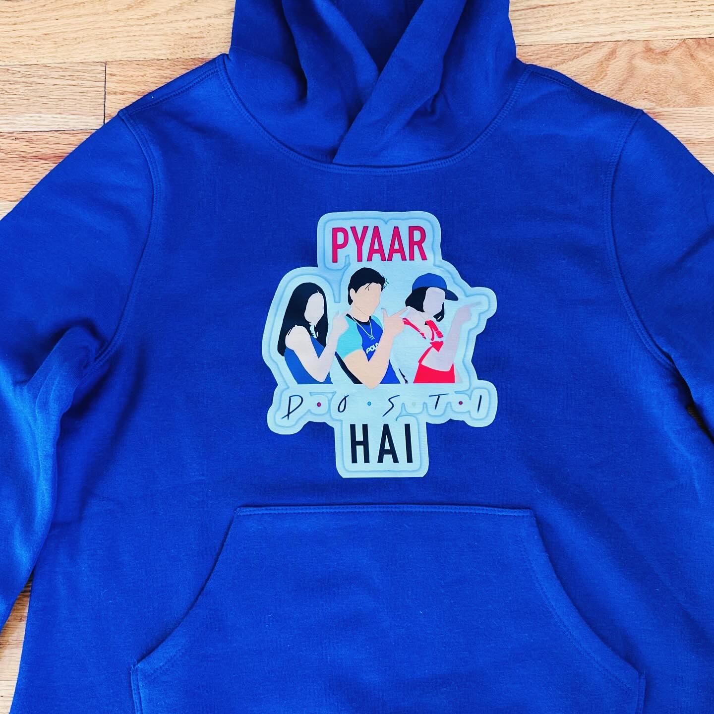 Custom Hoodie pyar dosti hain bollywood event