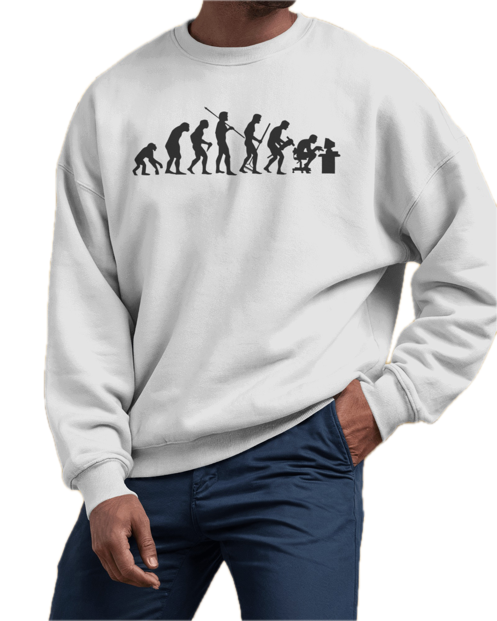 man evolution tshirt geek collection